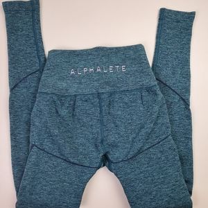 Dress Blue Alphalete Leggings